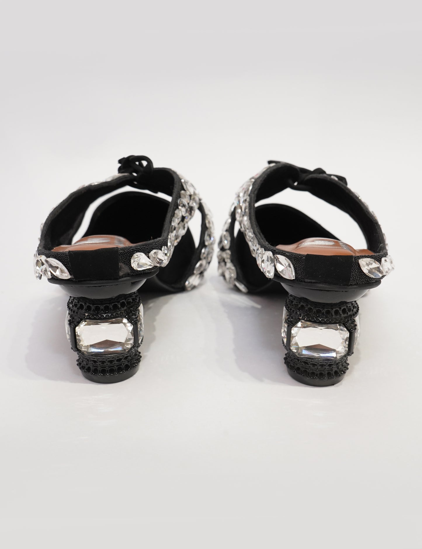 Crystal Bow Mules