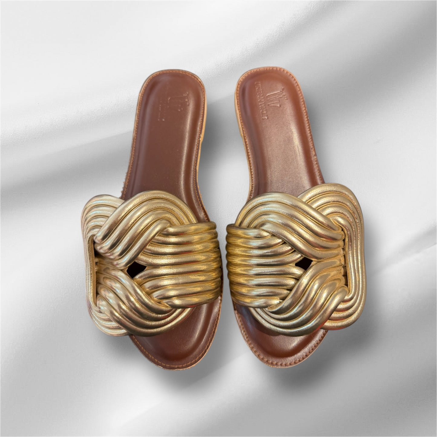 Gold Twisted Flats