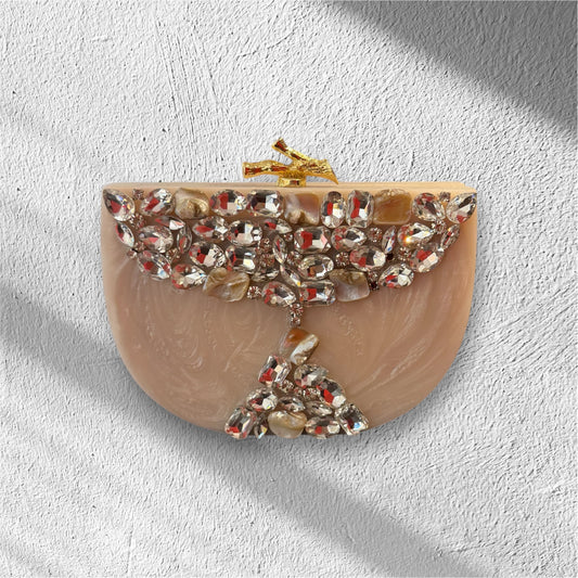 Onyx Diamond Clutch