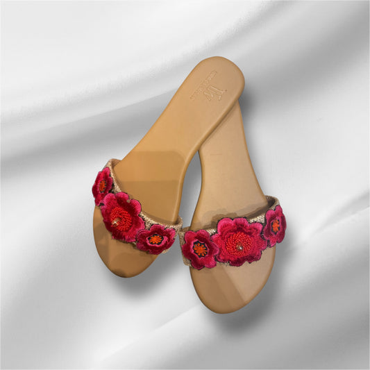 Pink Flowe flat
