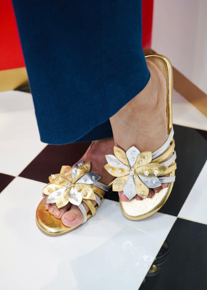 Pearl Bloom Flats