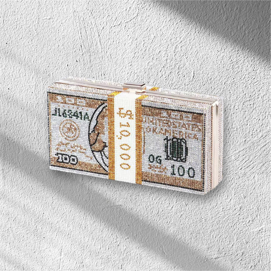 Dollar Clutch (Gold)