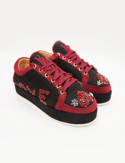 Love Crystal Sneakers