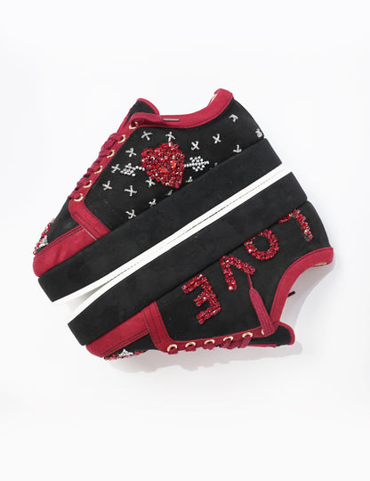 Love Crystal Sneakers