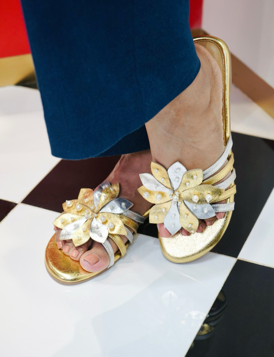 Pearl Bloom Flats