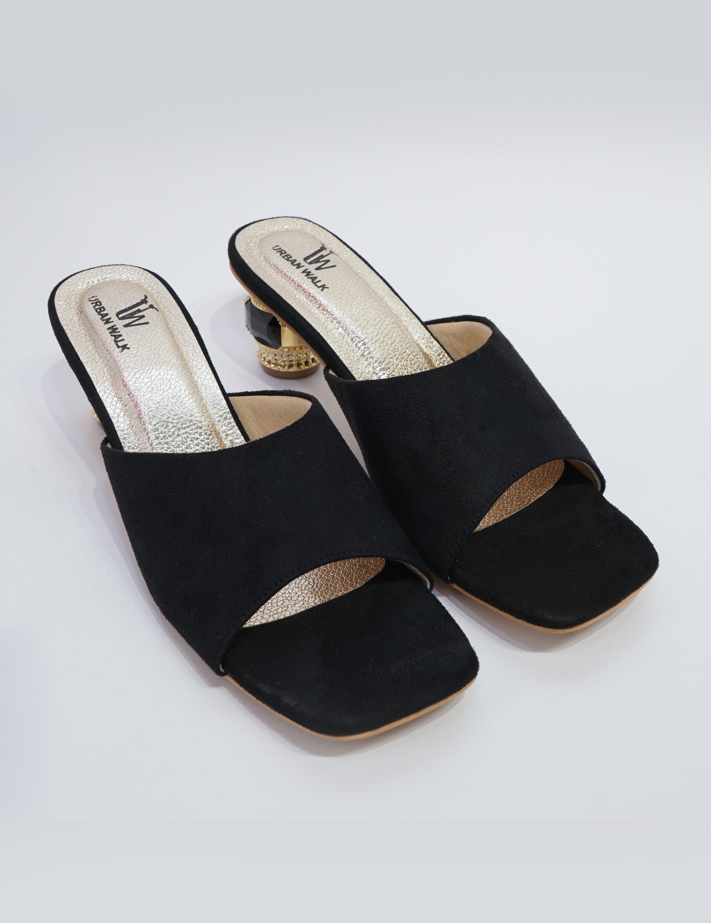 Onyx Gem Heels