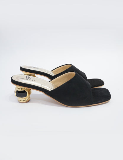 Onyx Gem Heels
