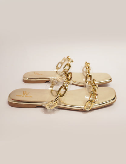 Chain Luxe Flats