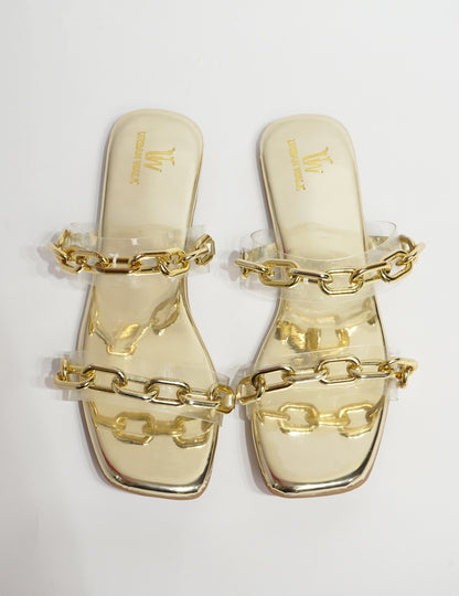 Chain Luxe Flats