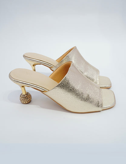 Stone Sphere Heel