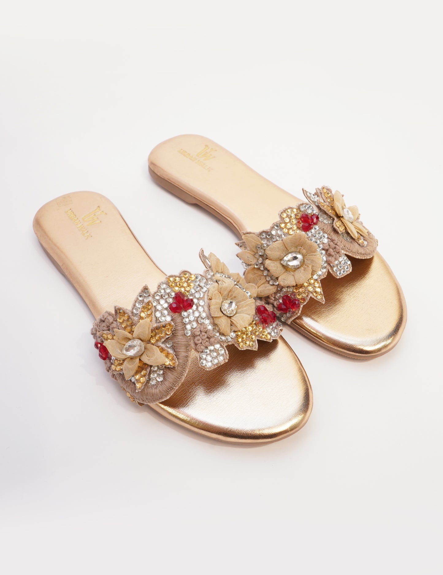 Blossom Embellished Flats