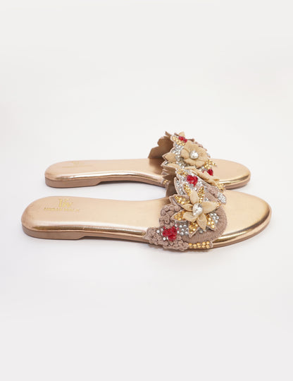 Blossom Embellished Flats