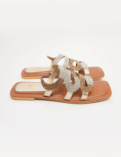 Silver Gold Flats