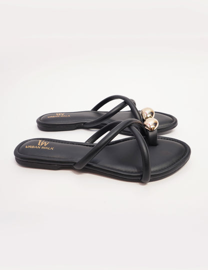 Luna Orb Flats – Black