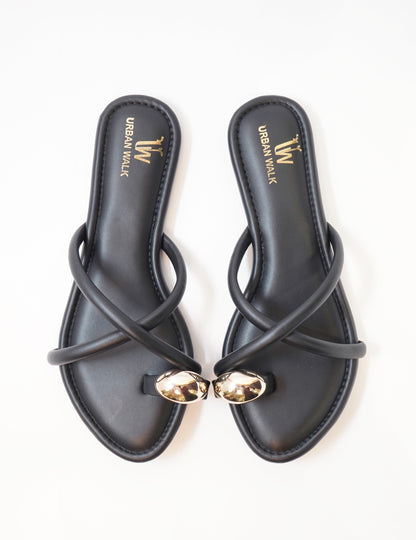 Luna Orb Flats – Black