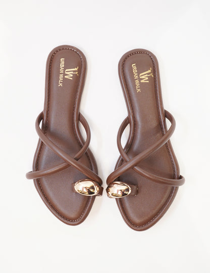 Luna Orb Flats – Brown
