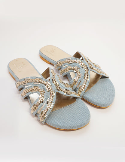 Skyline Braid Flats