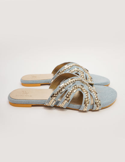 Skyline Braid Flats