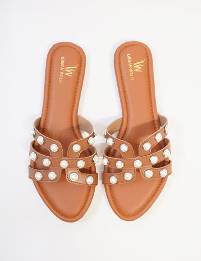 Pearl Strap Flats