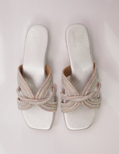 Twisted Sparkle Heel