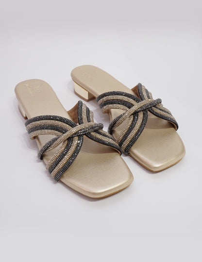 Twisted Sparkle Heel